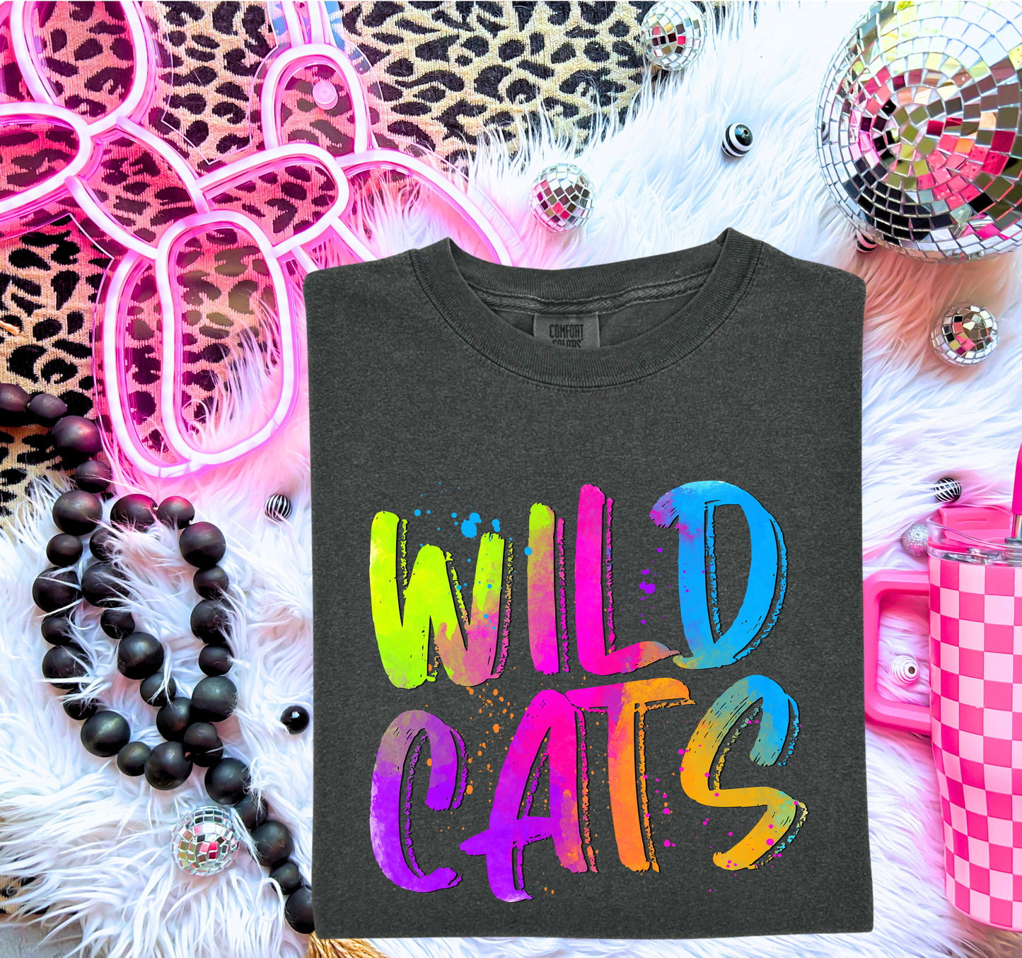 Wildcats (Bright Colored Graffiti Style Mascots) - DTF