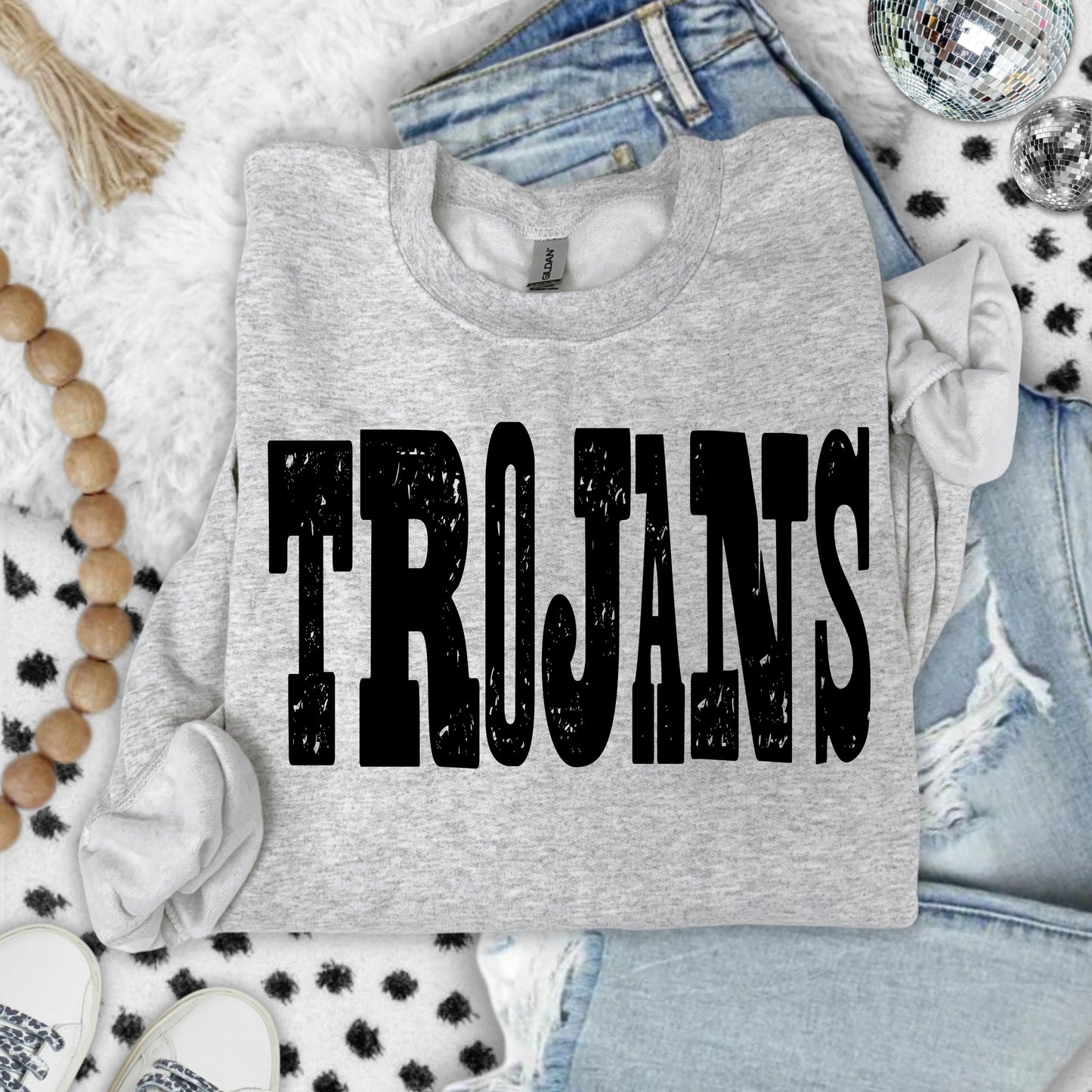 Trojans (Mixed Up Mascot) - DTF