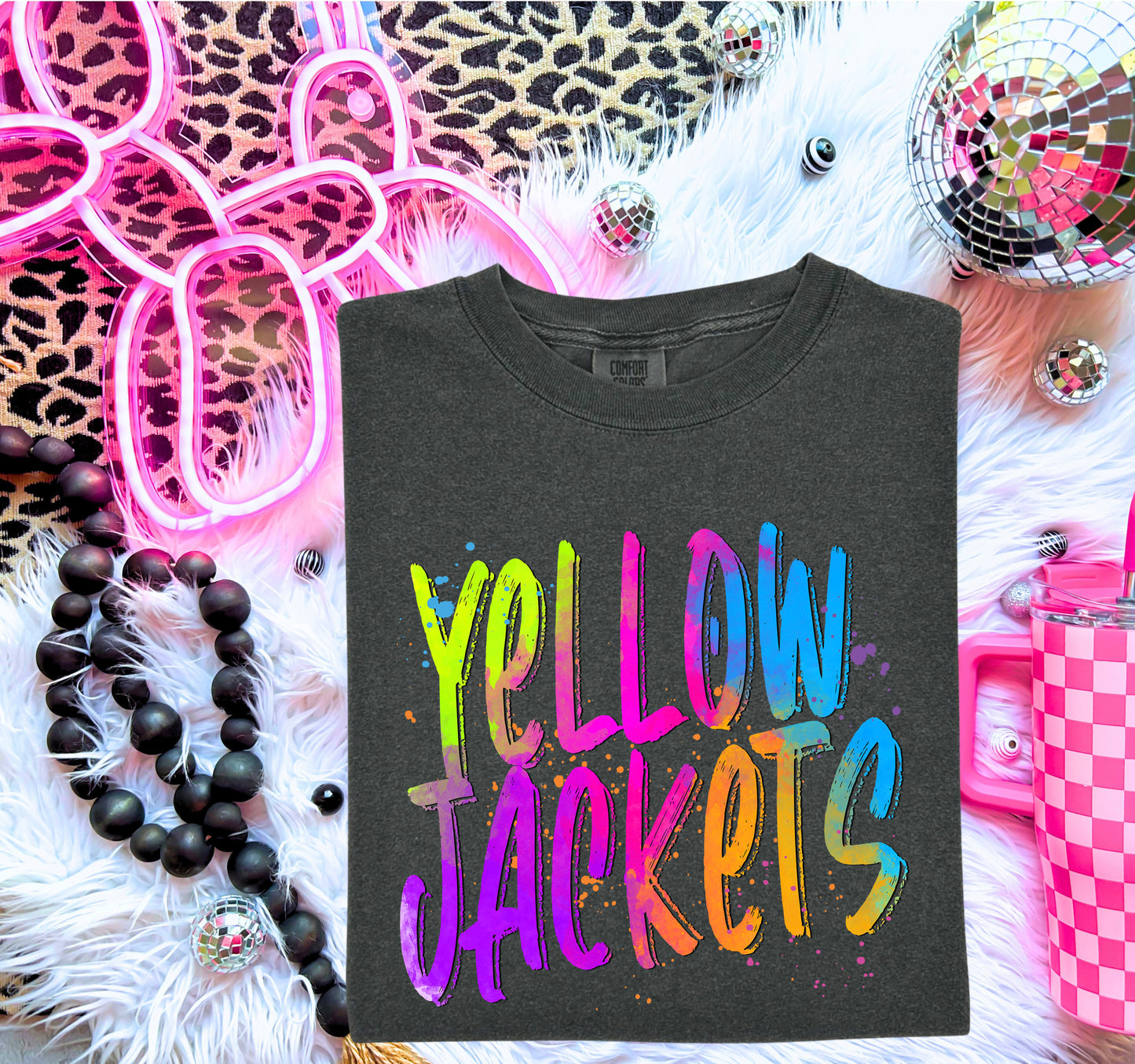 Yellow Jackets (Bright Colored Graffiti Style Mascots) - DTF