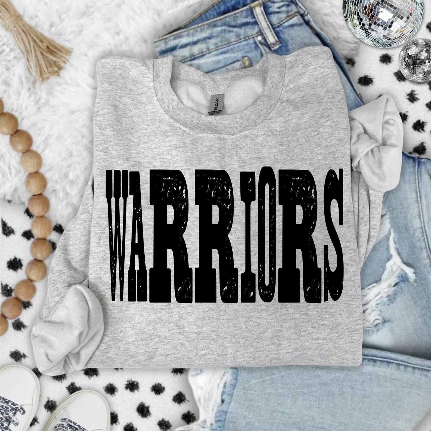 Warriors (Mixed Up Mascot) - DTF