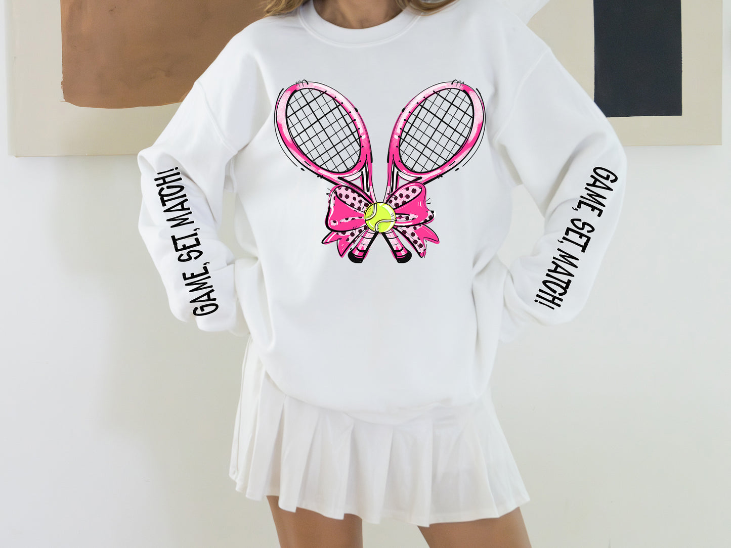 Game Set Match Tennis (Pink) - DTF