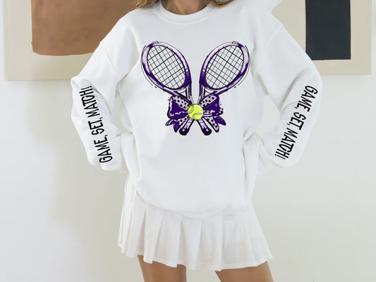 Game Set Match Tennis (Purple) - DTF