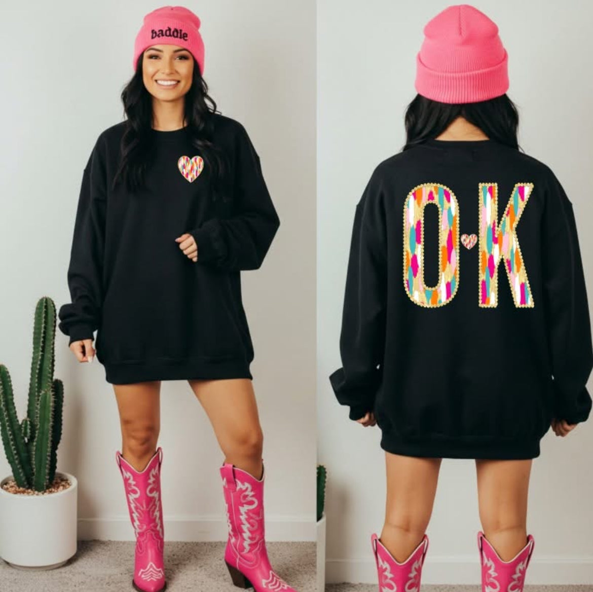 OK (Bright Brush State Abbreviations) - DTF