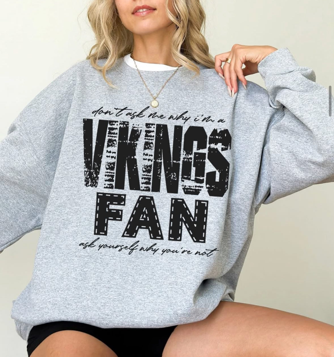 Vikings (Don't Ask Me Why Spirit Mascot) - DTF