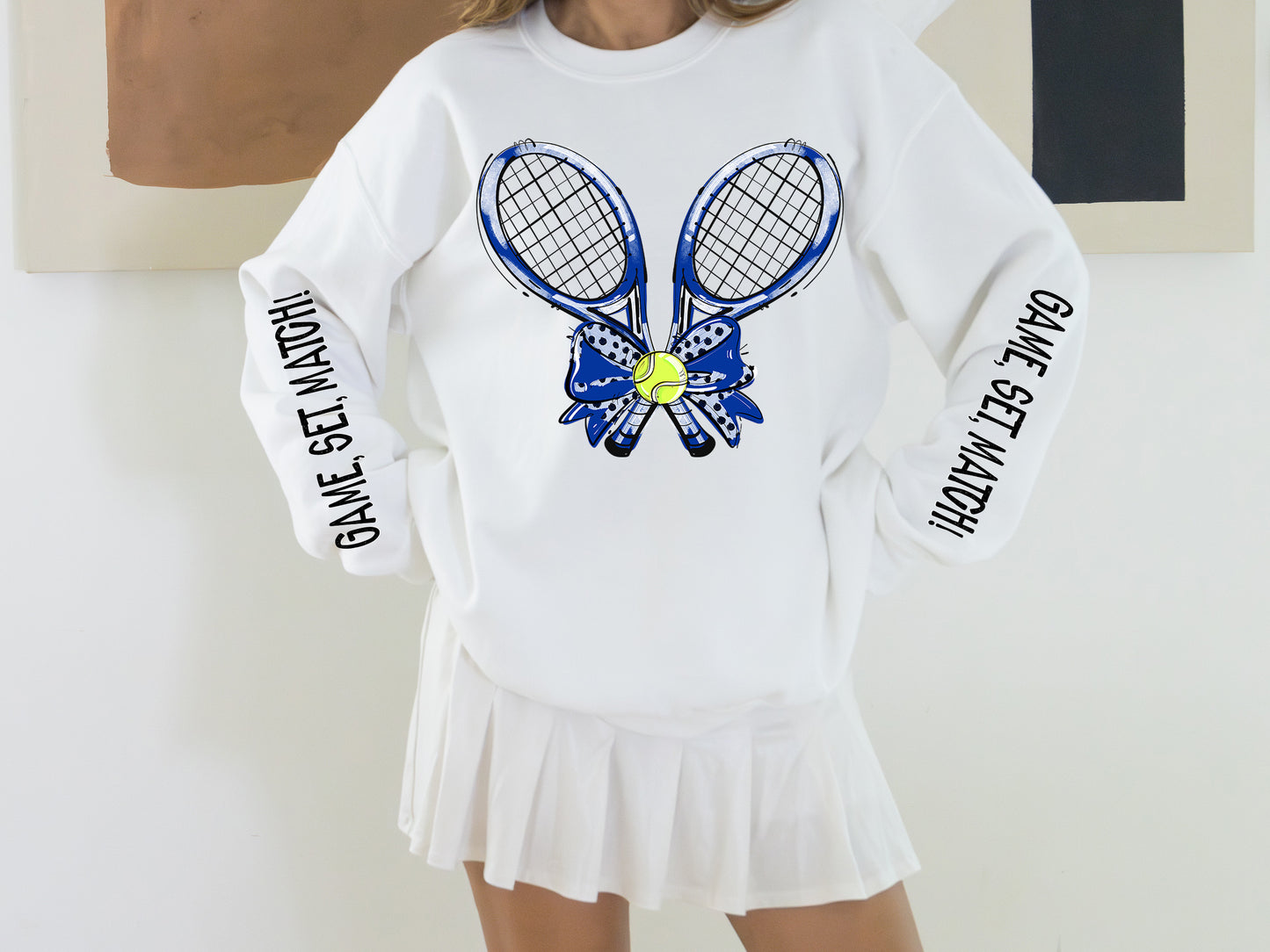 Game Set Match Tennis (Royal Blue) - DTF