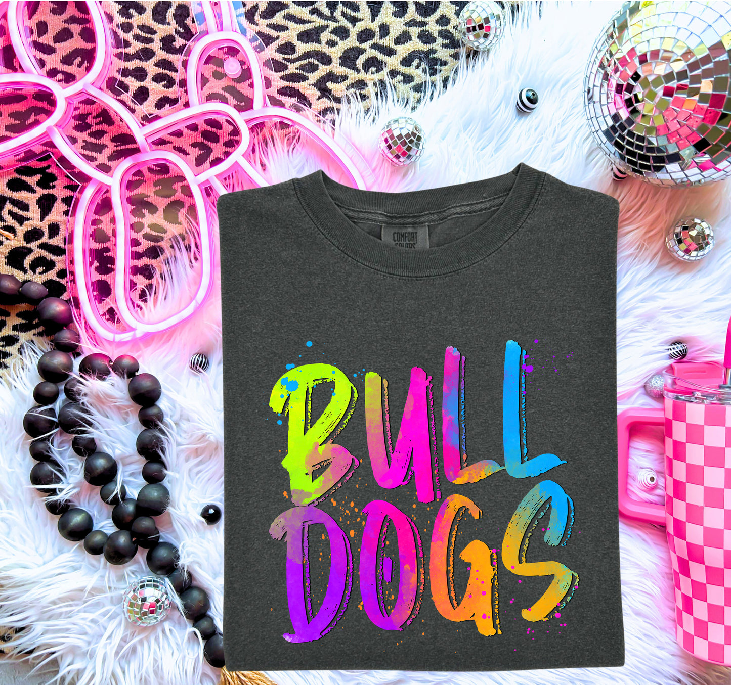 Bulldogs (Bright Colored Graffiti Style Mascots) - DTF