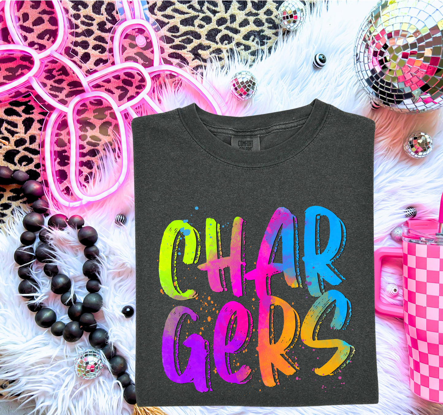 Chargers (Bright Colored Graffiti Style Mascots) - DTF