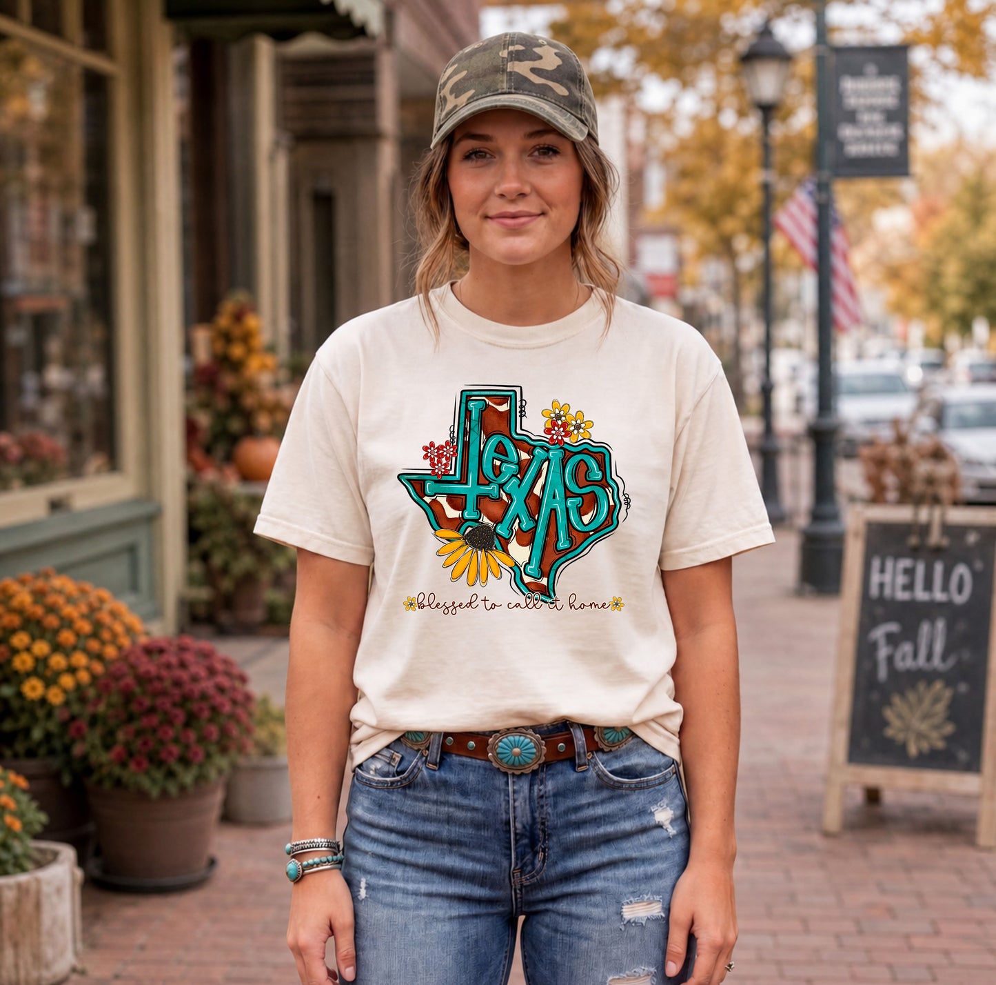 Texas (Turquoise State) - DTF