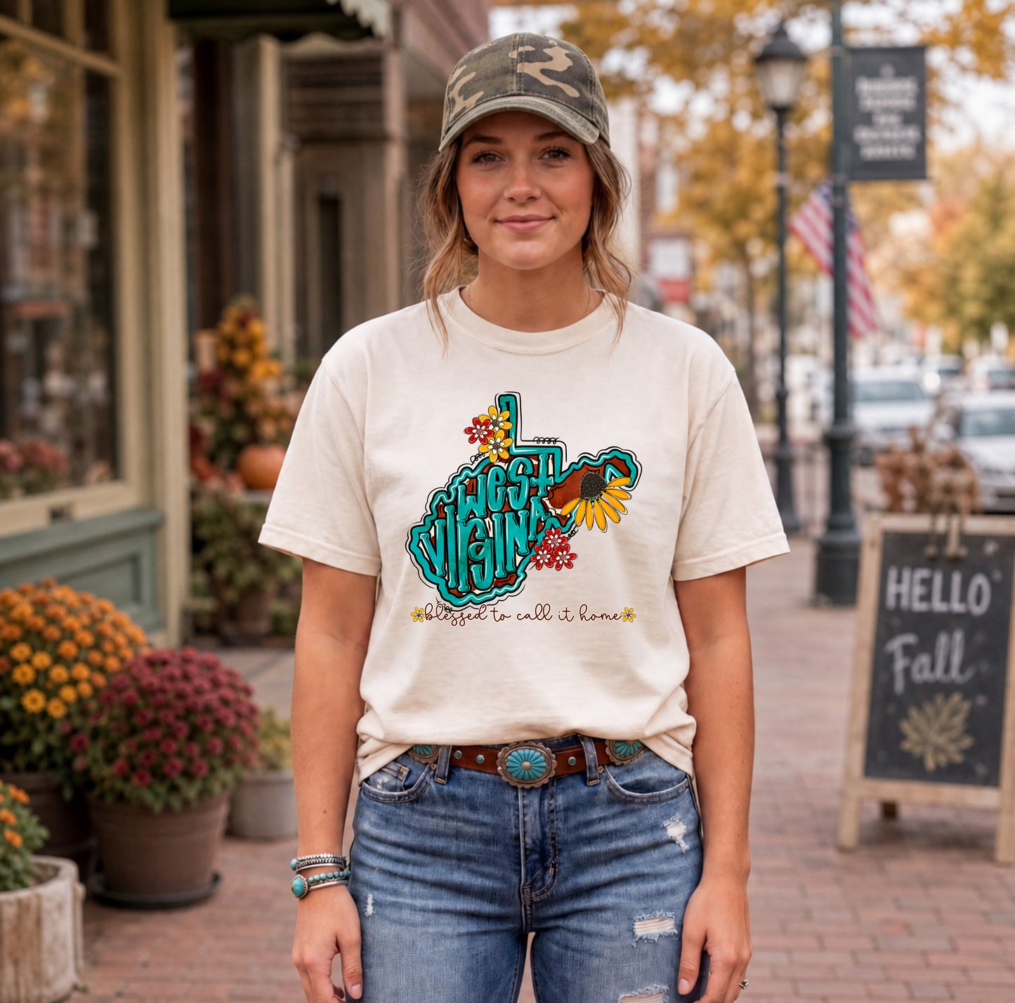 West Virginia (Turquoise State) - DTF
