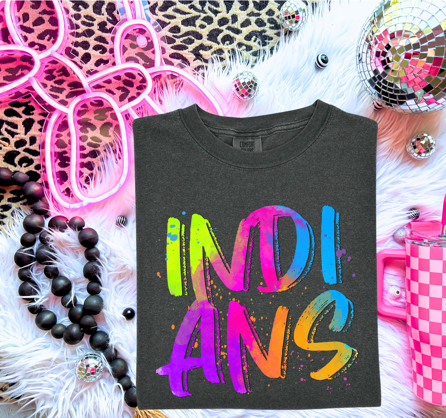 Indians (Bright Colored Graffiti Style Mascots) - DTF