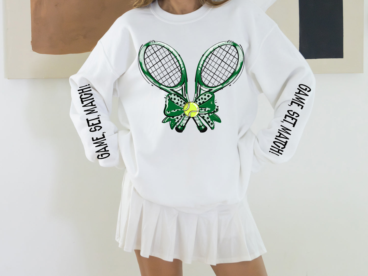 Game Set Match Tennis (Kelly Green) - DTF