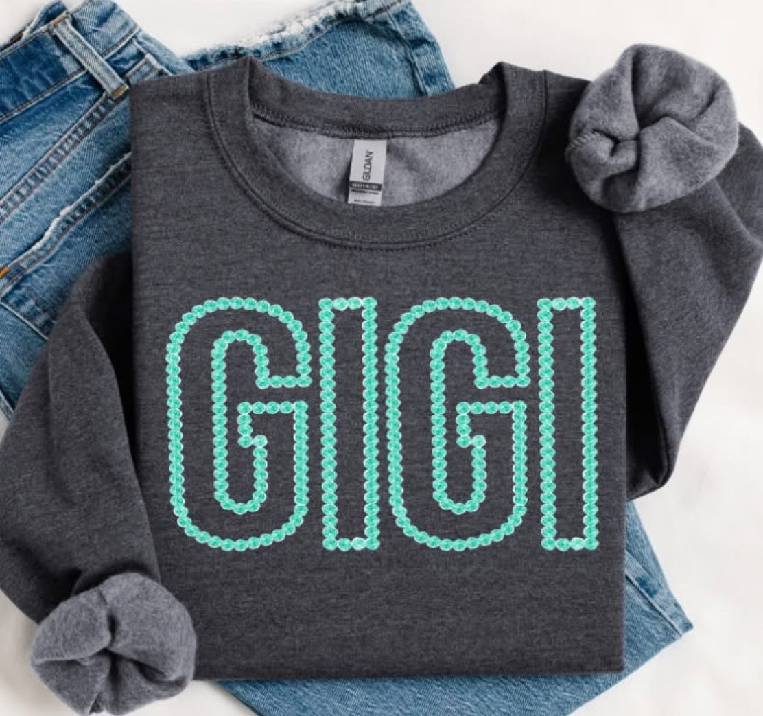 Gigi (Rosette Family Names) - DTF