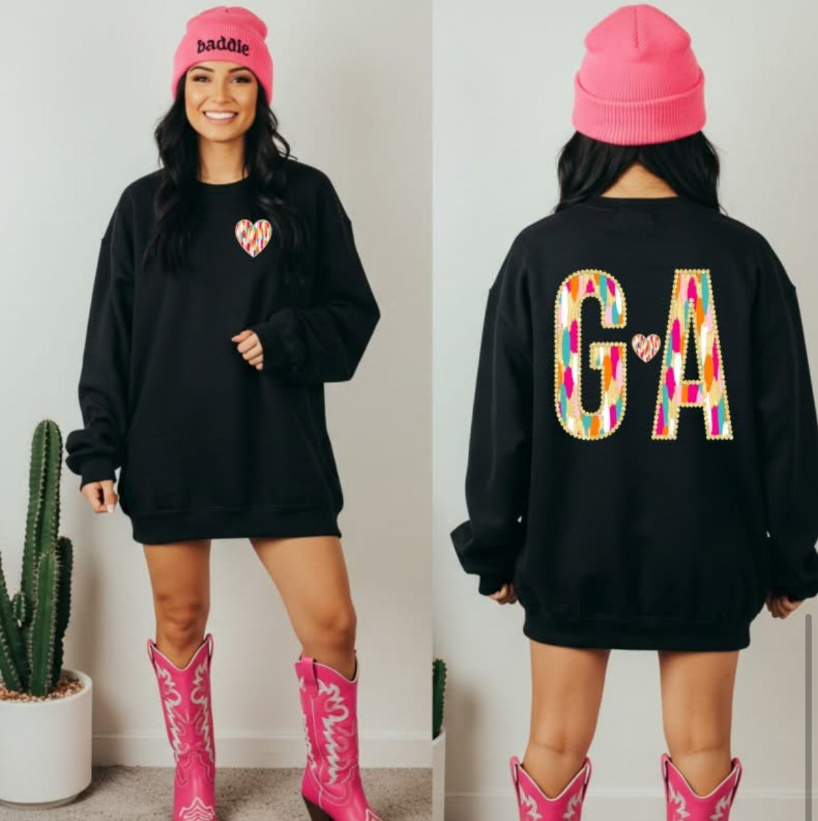 GA (Bright Brush State Abbreviations) - DTF