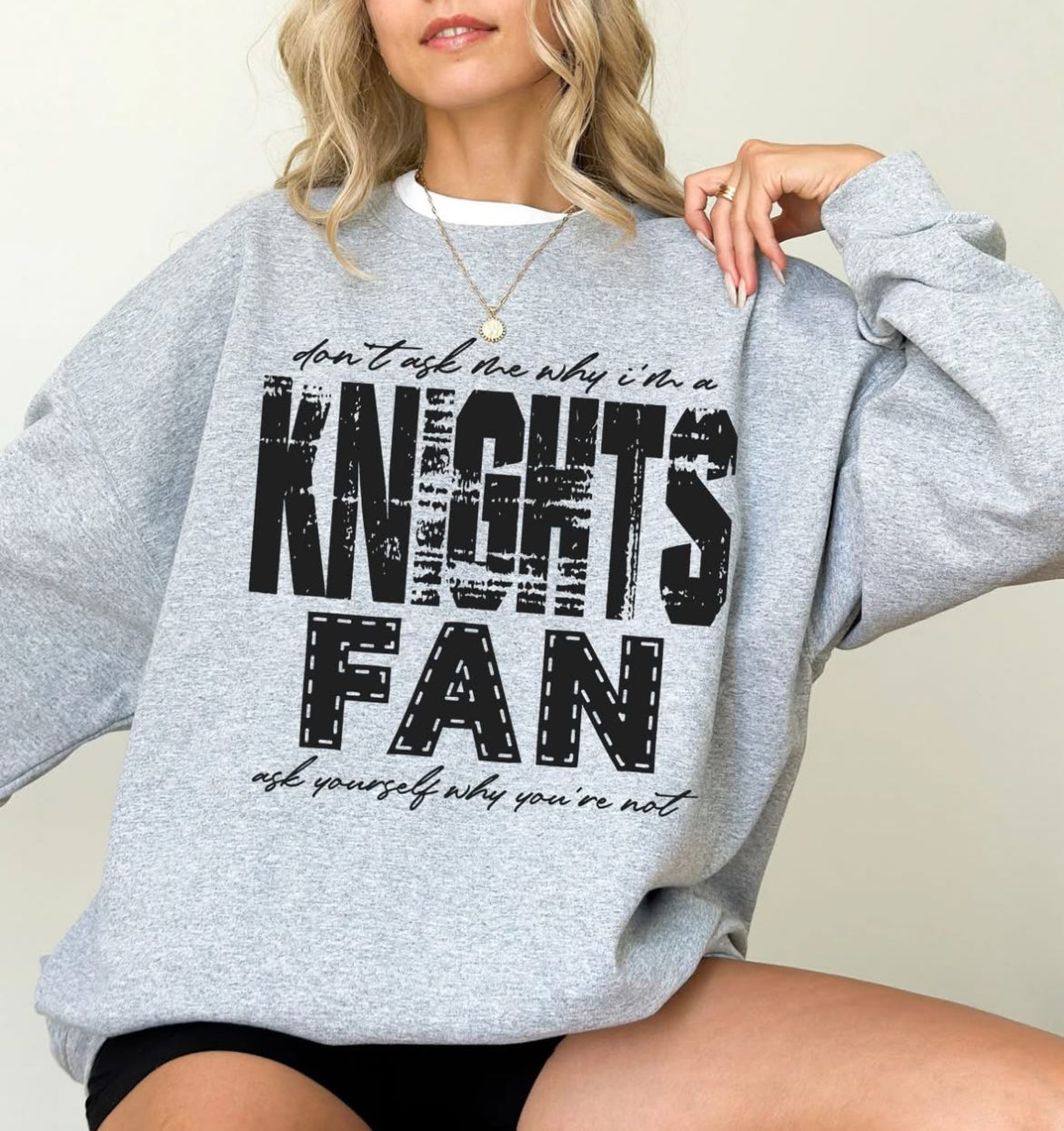 Knights (Don't Ask Me Why Spirit Mascot) - DTF
