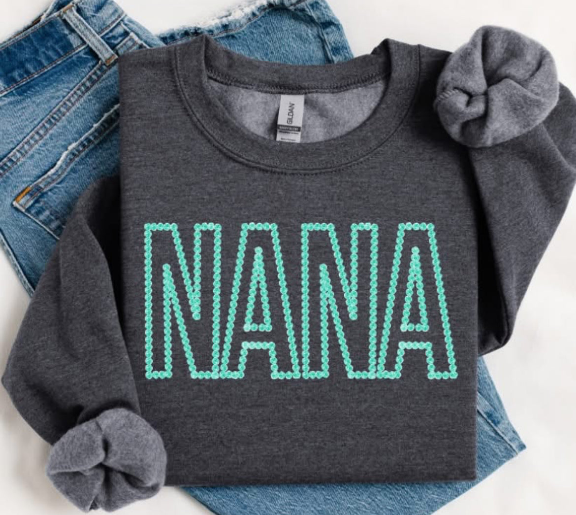 Nana (Rosette Family Names) - DTF