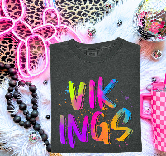Vikings (Bright Colored Graffiti Style Mascots) - DTF