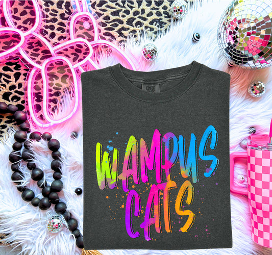 Wampus Cats (Bright Colored Graffiti Style Mascots) - DTF