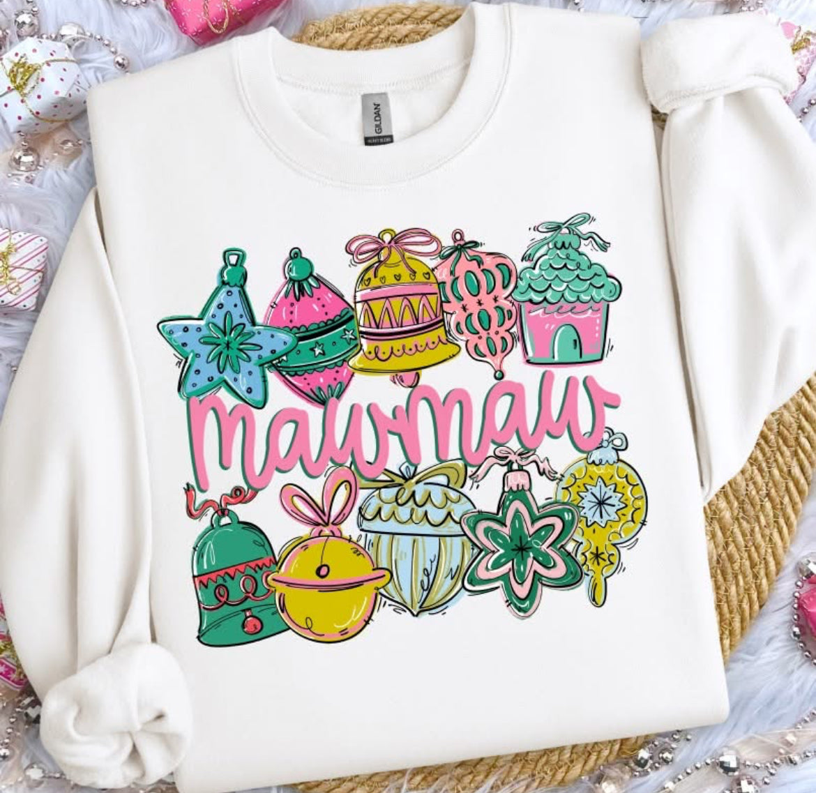 Mawmaw (Ornament Name Frame) - DTF