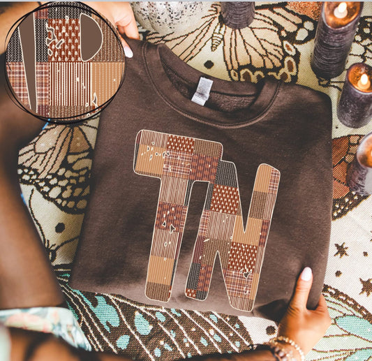 TN (Autumn Quilted Distressed State) - DTF