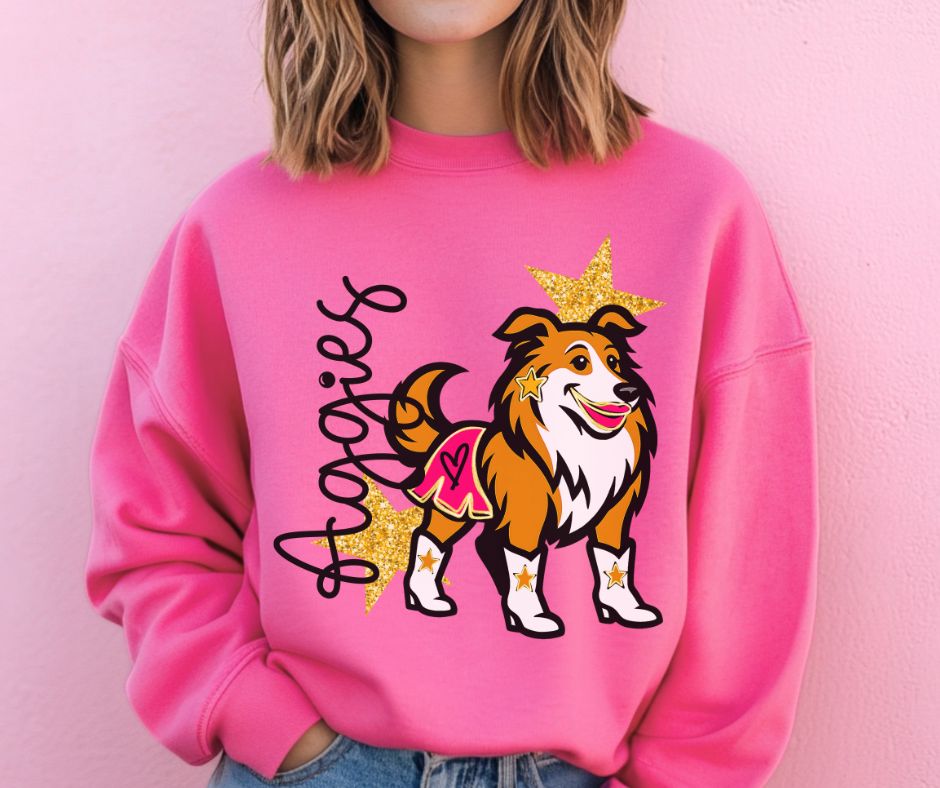 Aggies (Glitzy Mascots) - DTF