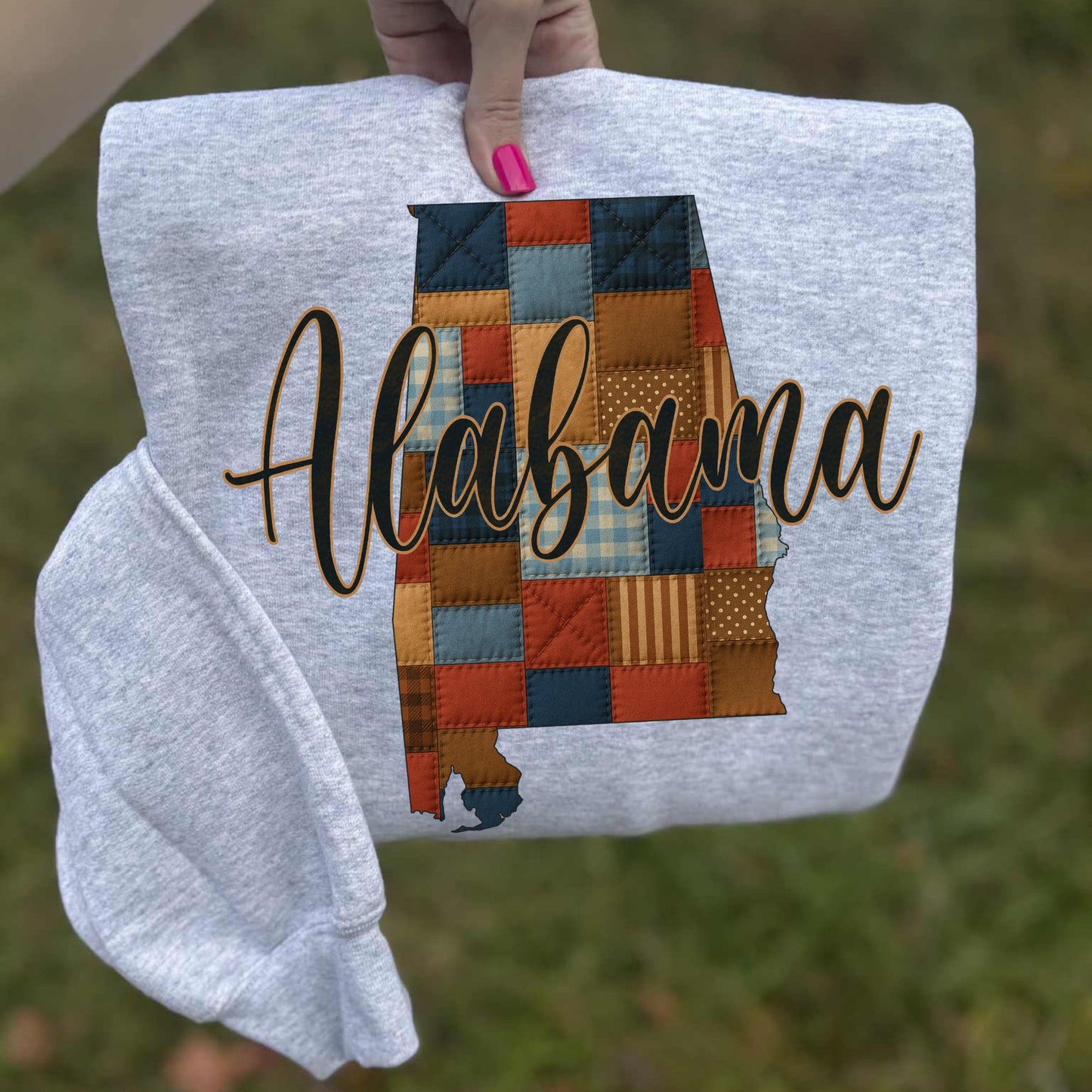 Alabama (Quilted Patchwork State) - DTF