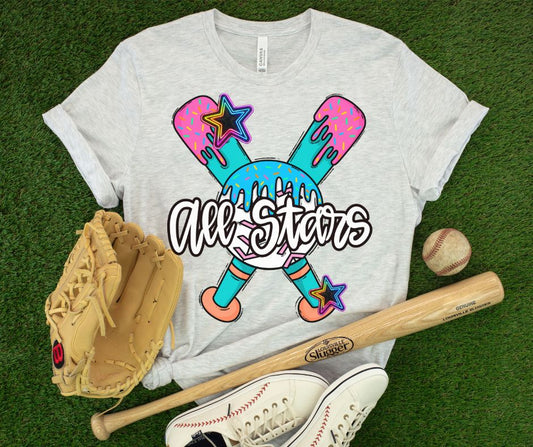 All Stars (Baseball Drip) - DTF