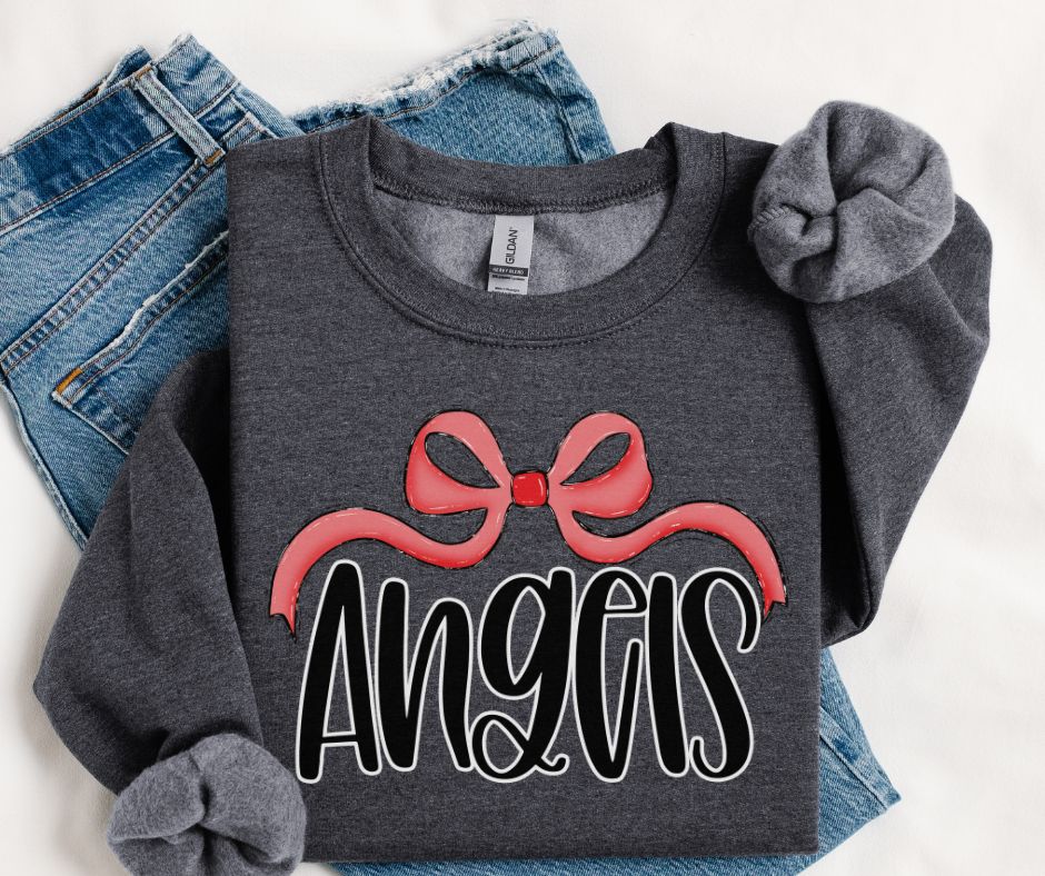 Angels (Red Bow) - DTF