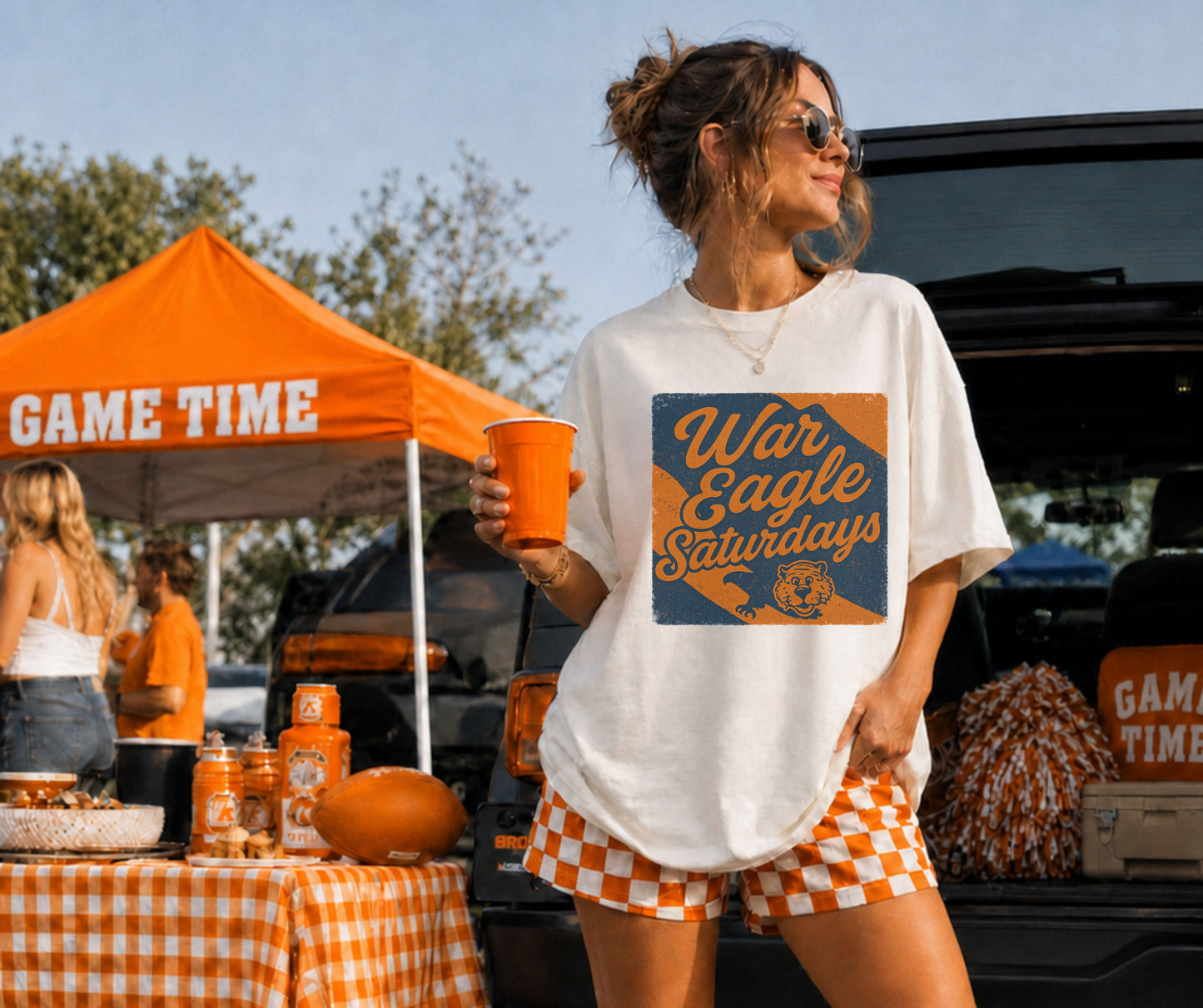 Auburn (Vintage College Saturdays) - DTF