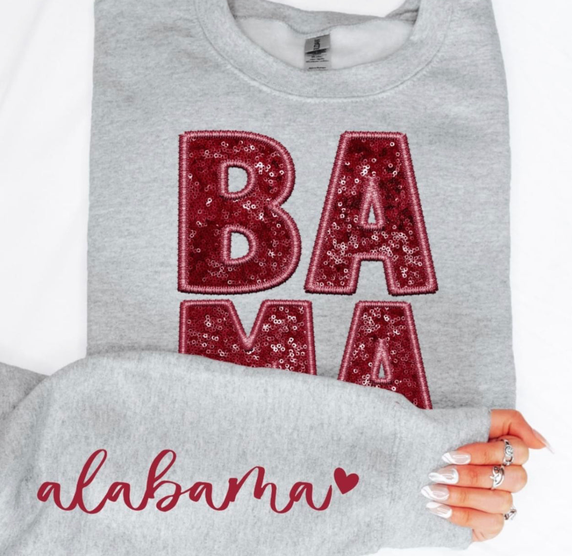 Bama (Sequins/Embroidery look) - DTF