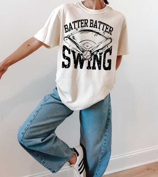 Batter Batter Swing (Single Color) - DTF