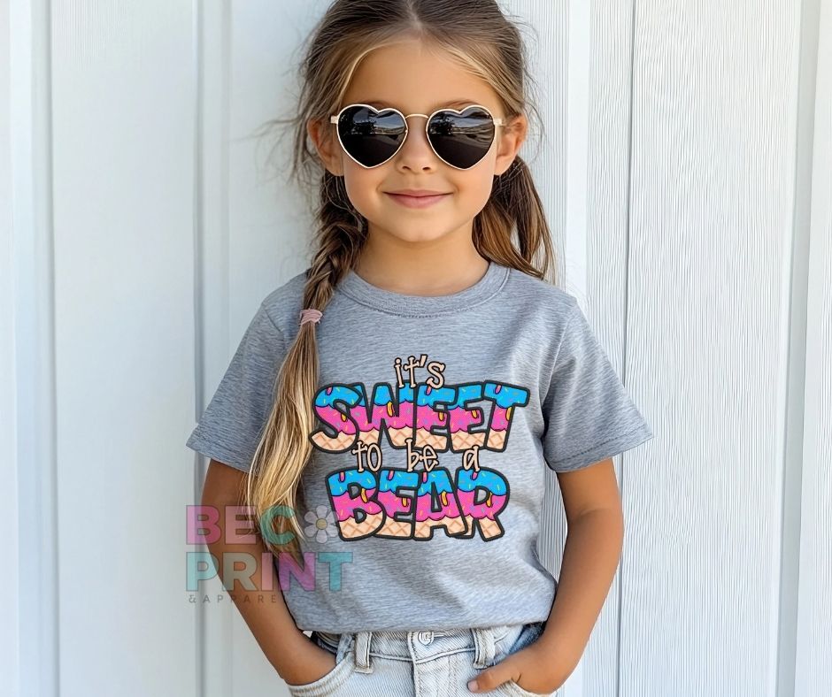 Bear (Sweet to be a - Mascot) - DTF