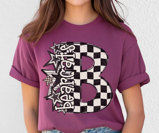 Bearcats (BW Checker Stars Mascot) - DTF