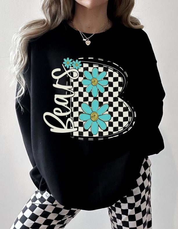 CUSTOM (Retro Checkerboard Mascot) - Design/Mock Up