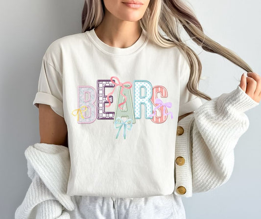 Bears (Spring Bow Mascots) - DTF