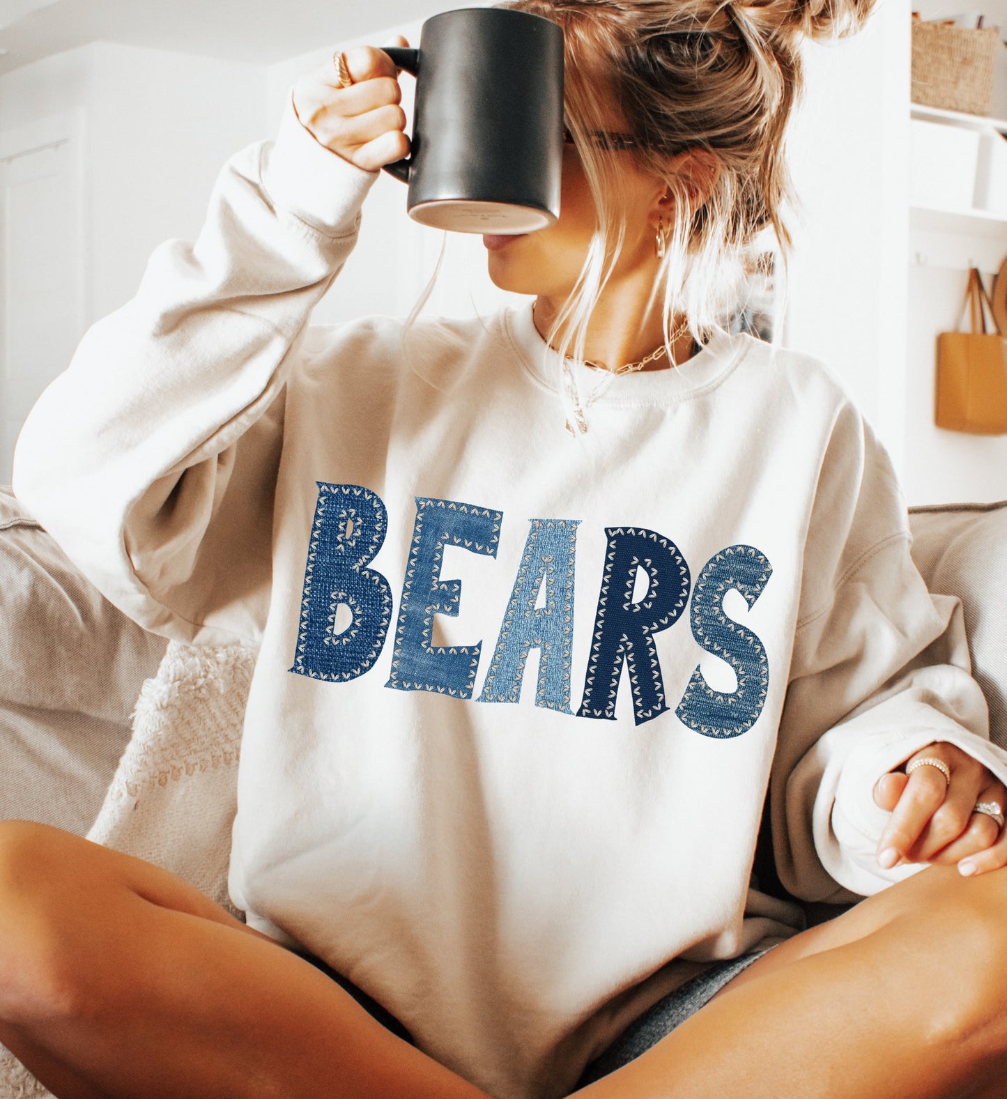 Bears (Denim Stitch Mascot) - DTF