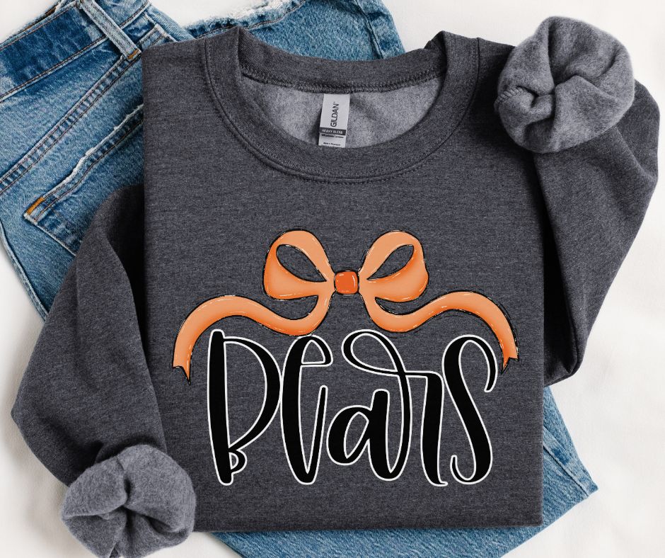 Bears (Orange Bow) - DTF