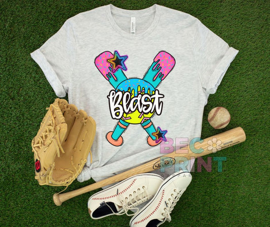Blast (Softball Drip) - DTF