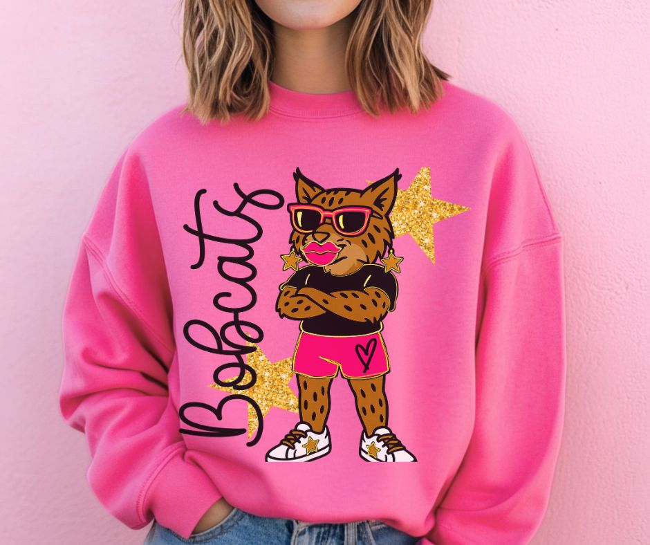 Bobcats (Glitzy Mascots) - DTF