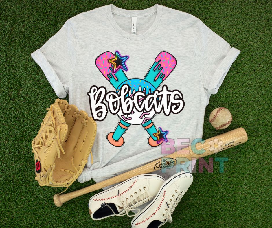 Bobcats (Baseball Drip) - DTF