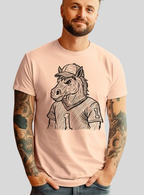 Bronco (Sketched Jersey Mascot) - DTF