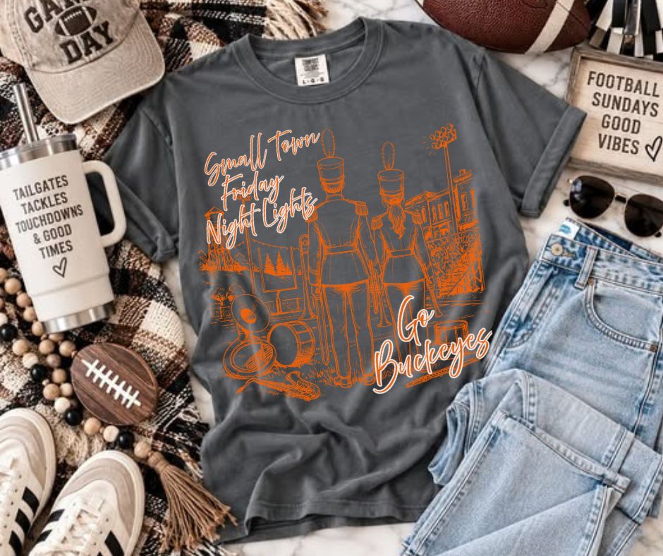 Buckeyes - Combo (Small Town FNL Band Mascot) - DTF