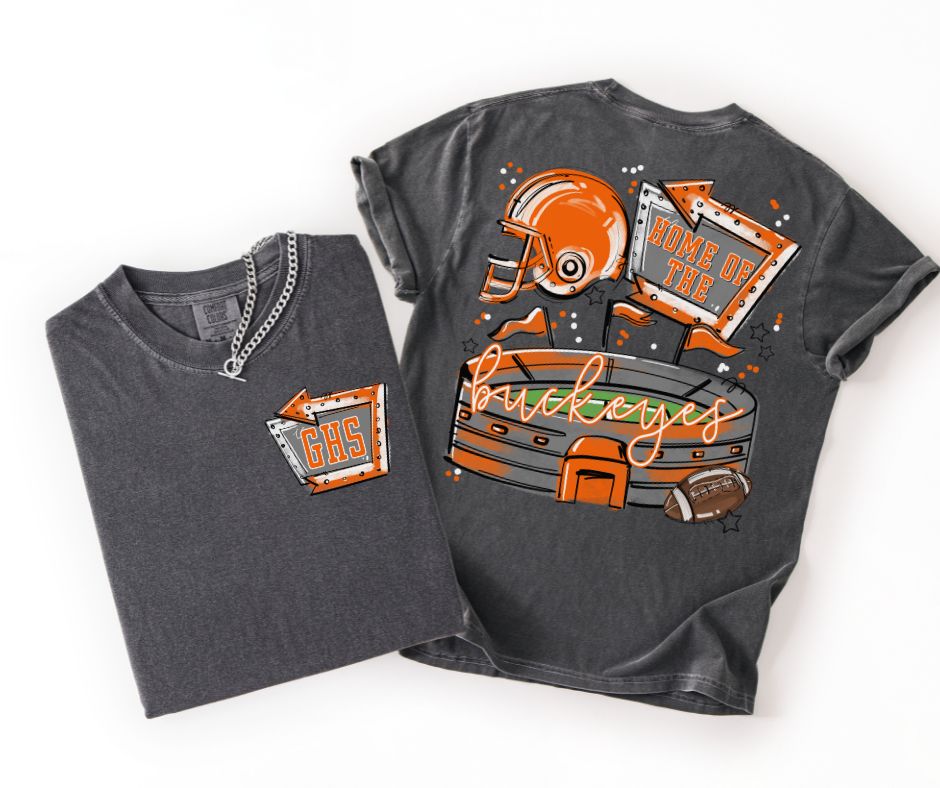 Buckeyes - GHS/Orange (Home of the Stadium Mascots) - DTF