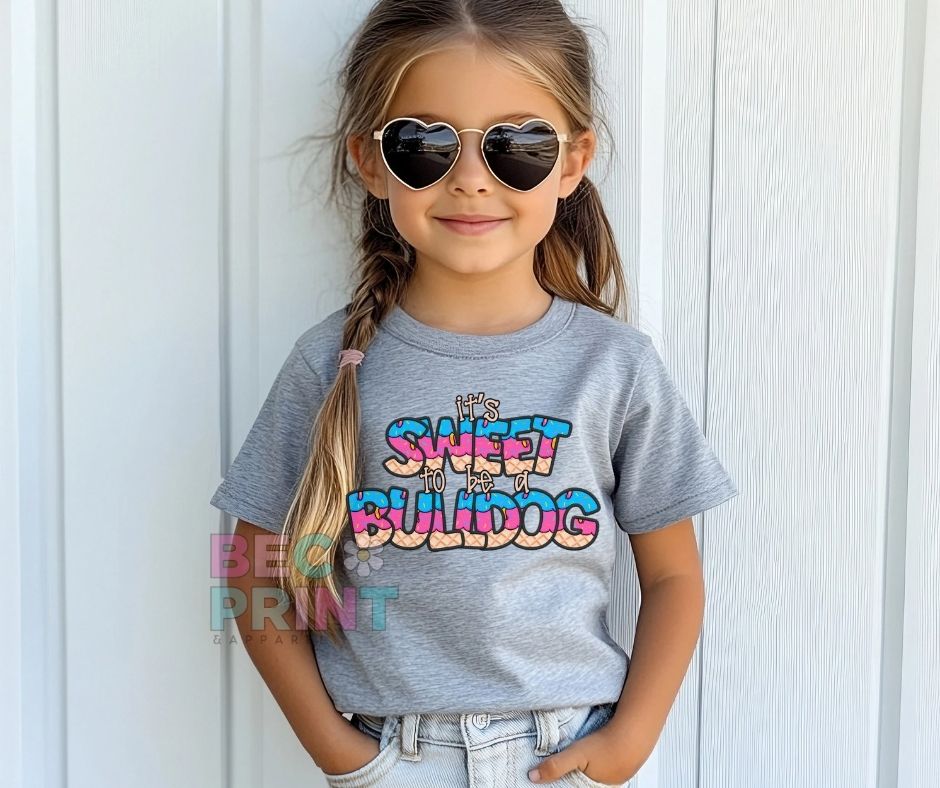 Bulldog (Sweet to be a - Mascot) - DTF