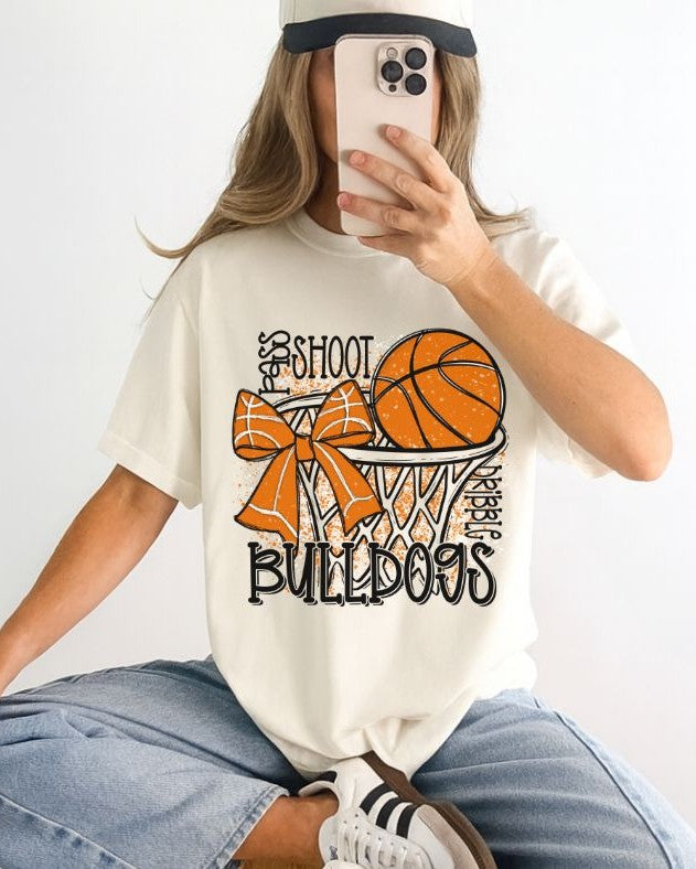 Bulldogs (Hoop Bow Mascot) - DTF