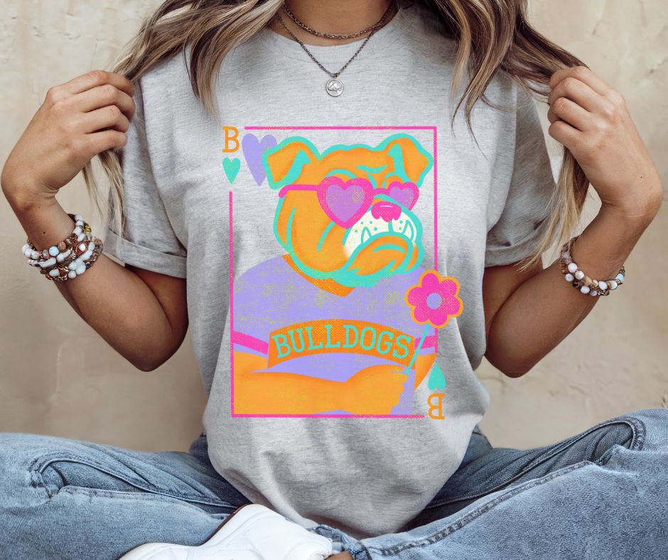 Bulldogs (Playing Card Mascots) - DTF