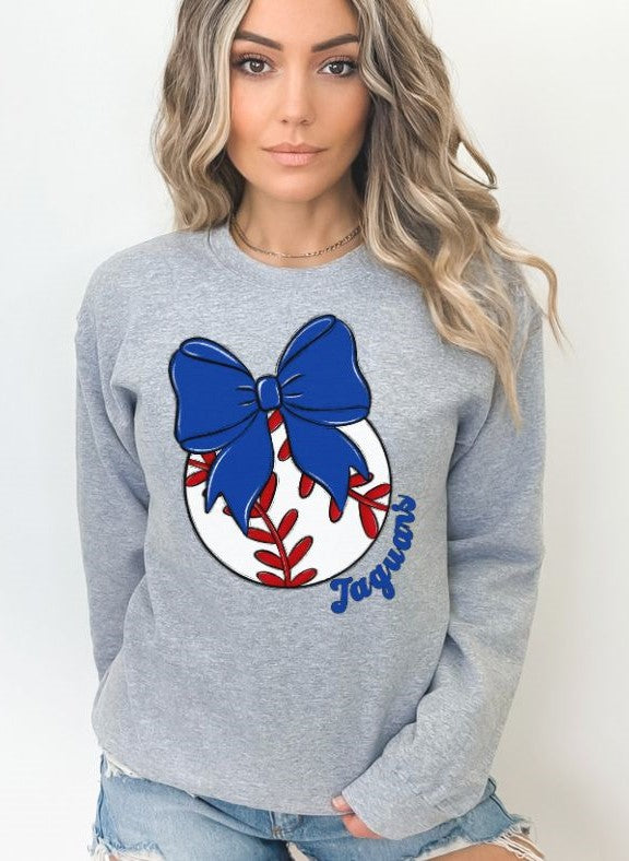 Jaguars Bows and Balls (Baseball) - DTF