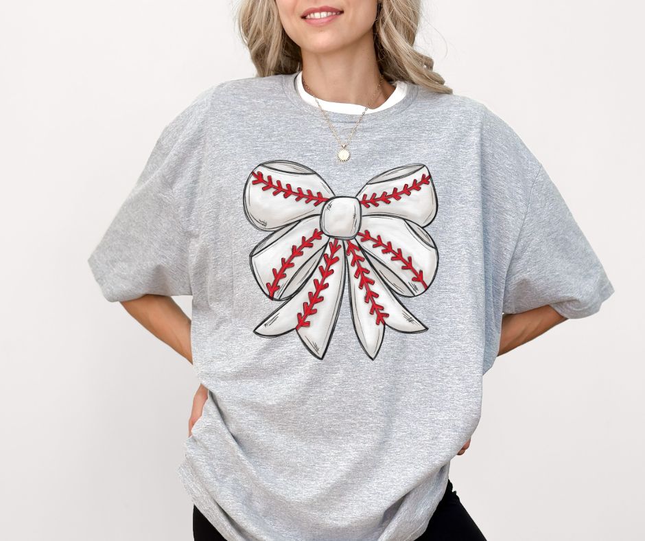 Sports Bow (Baseball) - DTF