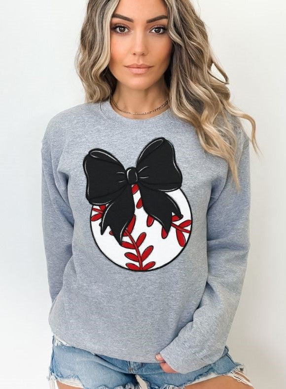 Bows and Balls (Baseball) - DTF