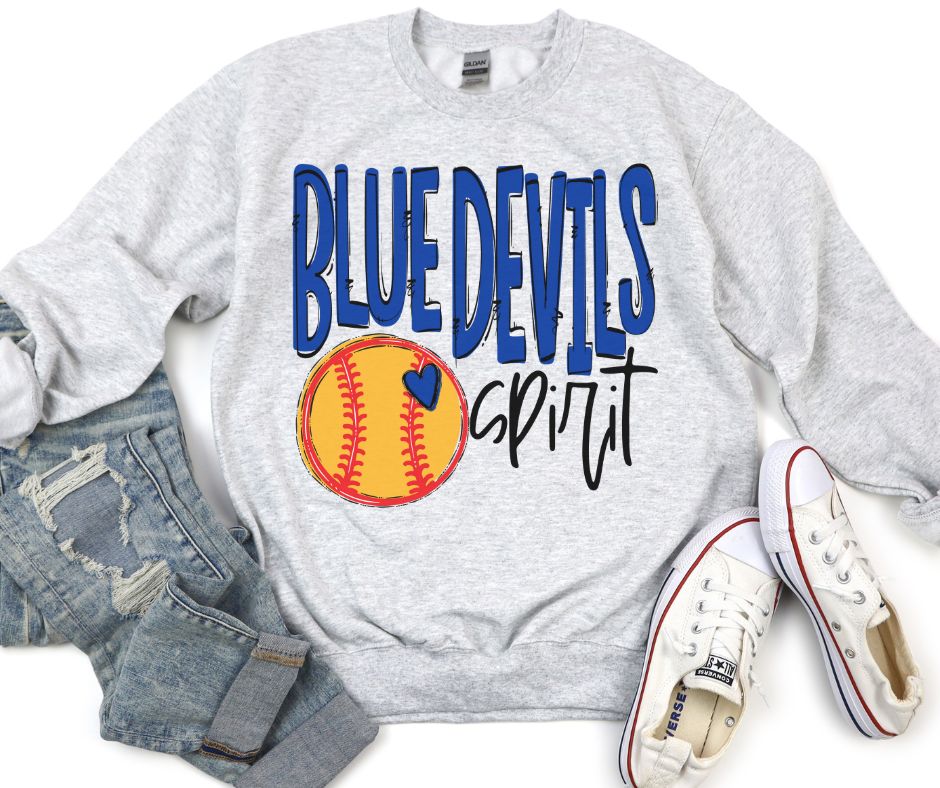Team Go Spirit Blue Devils (Softball - Royal Blue) - DTF