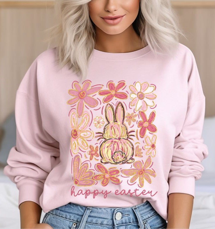 Happy Easter (Boho) - DTF